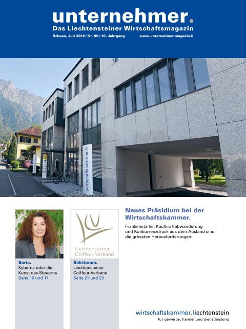 unternehmer. Juli 2016