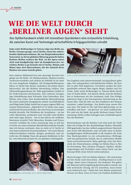 Berlin to go, Ausgabe 2.2016