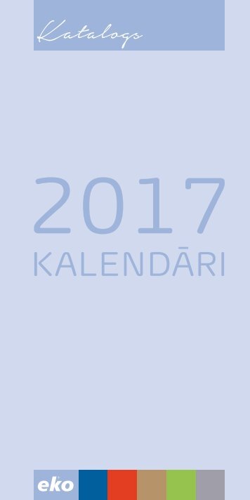 Kalendari 2017 BALTA eko