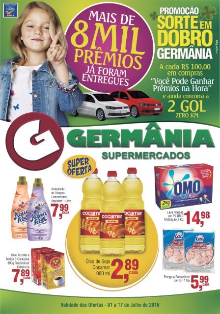 Ofertas Germânia - 01-07 / 17-07