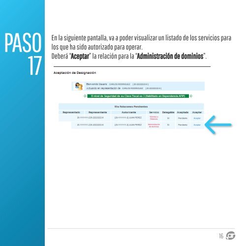 GENERAR NUEVA RELACIÓN EN AFIP PARA ADMINISTRAR DOMINIOS