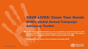 SAVE LIVES Clean Your Hands