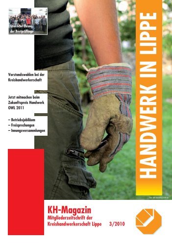 KH-Magazin - Kreishandwerkerschaft Lippe