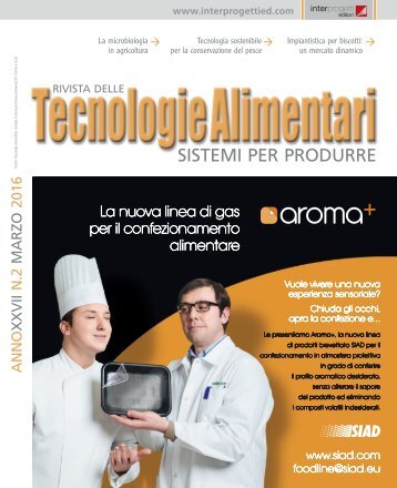 Tecnologie alimentari 2 2016