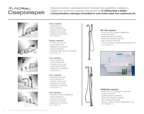 M-Acryl Kádak Katalógus 2015