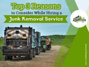 Important Factors to Consider while Choosing a Junk Removal Service in MN