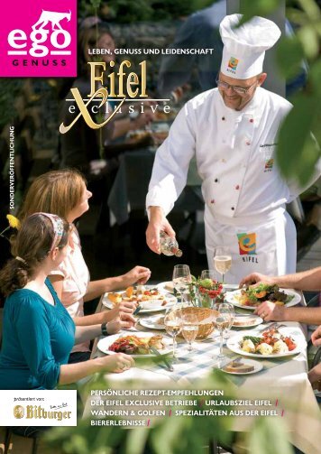 ego Magazin Bitburg - Sonderausgabe "Eifel eXclusive"