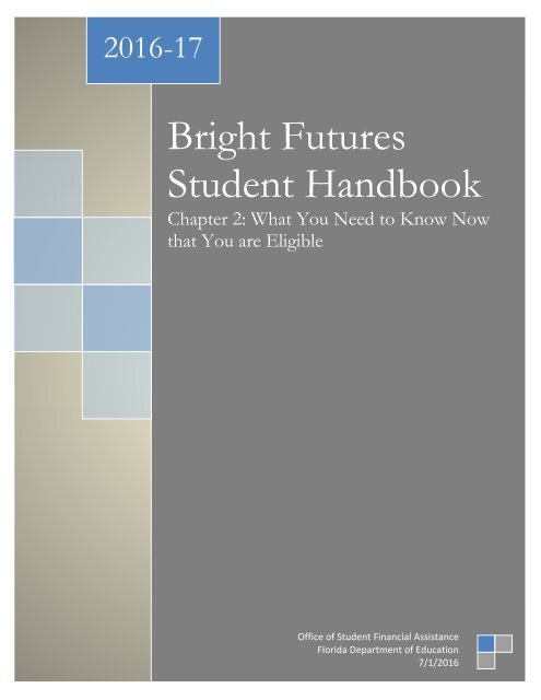 Bright Futures Student Handbook