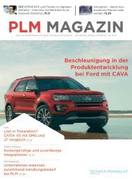 TechniaTranscat PLM Magazin 2016 (DE)