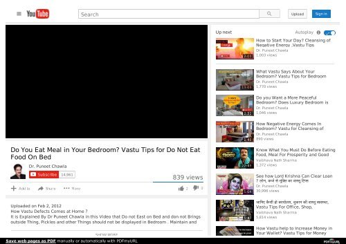 Do You Eat Meal In Your Bedroom Vastu Tips For Do Not Eat