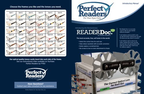 Perfect Reader Spread