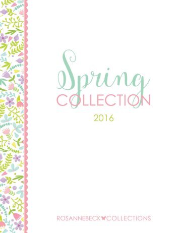 Roseanne Beck Spring Release 2016