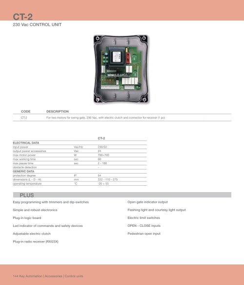 Catalog Key Automation 2016 | Smilo Holding 