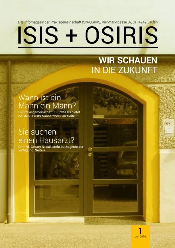 ISIS + OSIRIS, Juli 2016