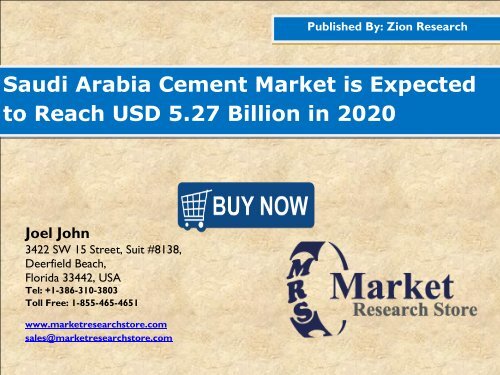Cement Market in Saudi Arabia