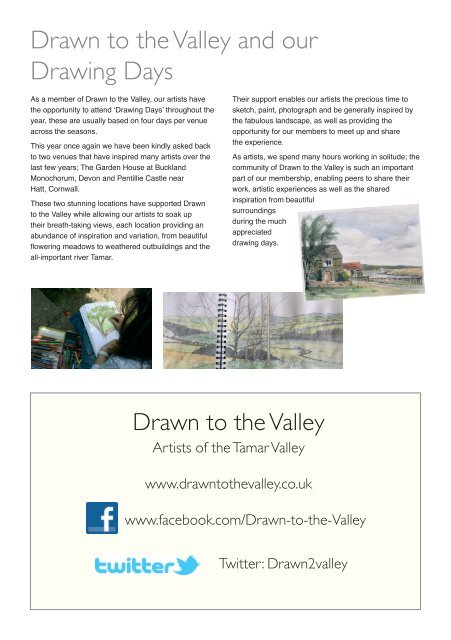 Drawn to the Valley Open Studios 2016