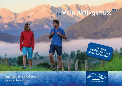 "Mein Aktivgenuss" im Blauen Land