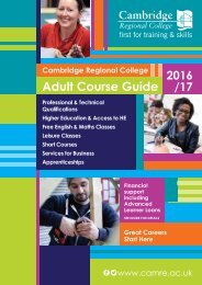 Adult Course Guide