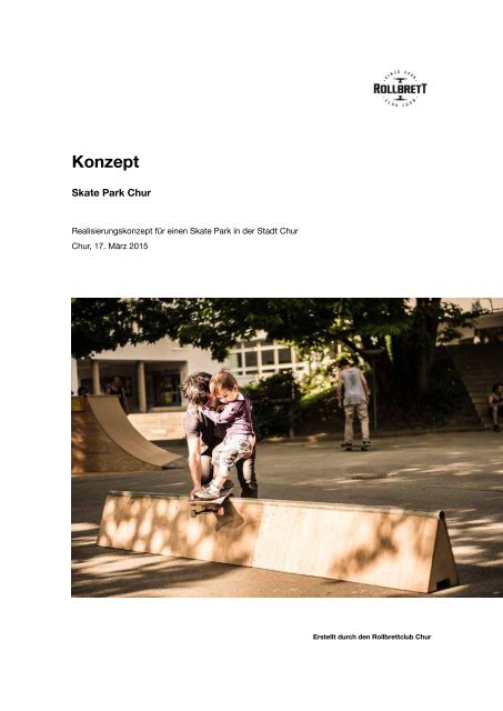 Konzept Skatepark Chur