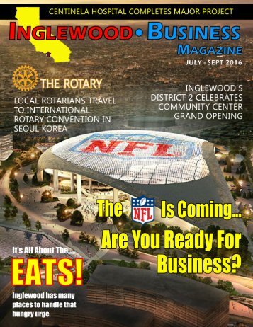 Inglewood Business Magazine July 2016 MINA