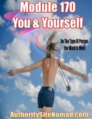  Module 170 You & Yourself