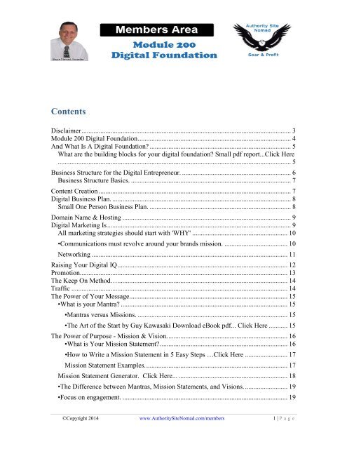  Module 200 Digital Foundation