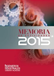 2015 MEMORIA Colegio Ingenieros