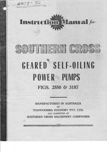 Southern - Piston Pumps Home Page