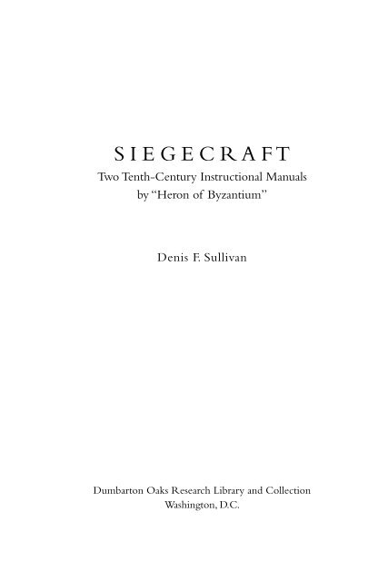 Siegecraft - TerpConnect - University of Maryland