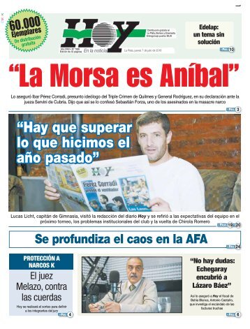 “La Morsa es Aníbal”