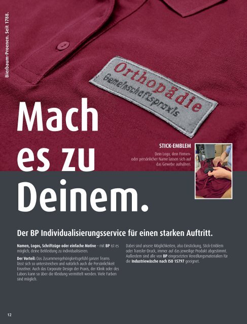 BP Med & Care | Hoffmann Arbeitsschutz