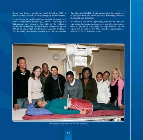 CUT Annual Report 2009