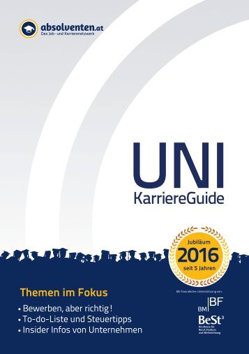 UNI KarriereGuide 2016