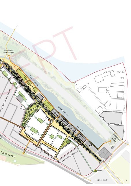 Concept Masterplan Slachthuissite - Noordschippersdok - Lobroekdok