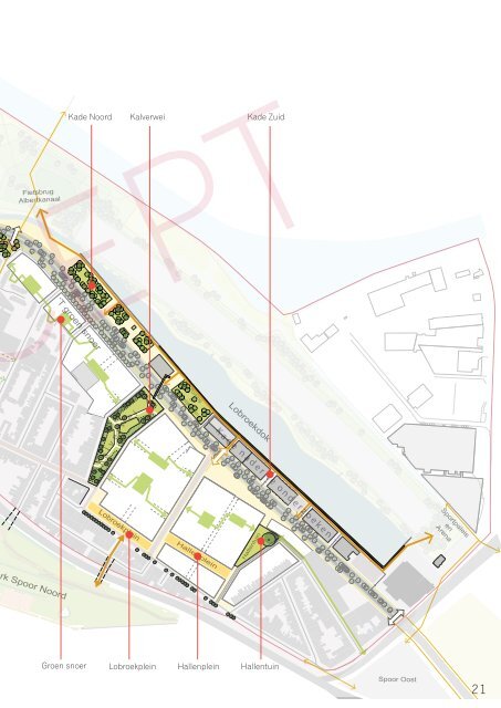 Concept Masterplan Slachthuissite - Noordschippersdok - Lobroekdok