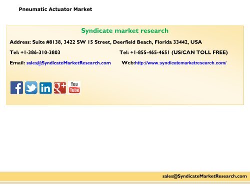 Pneumatic Actuator Market
