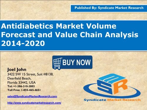 Antidiabetics Market