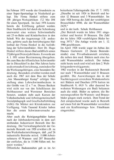 Benrath Historisch Heft 8 - Heimatarchiv Benrath