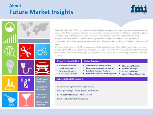 Friction Modifier Additives Market