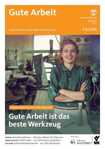 Leseprobe Gute Arbeit 7-8_2016