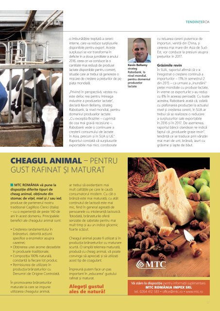 Revista RO>aliment editia 2 - Expertul tau in industria alimentara