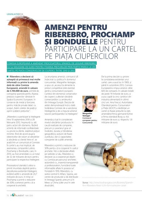 Revista RO.aliment editia 2- expertul tau in industria alimentara