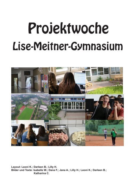 Projektzeitung Lise-Meitner-Gymnasium