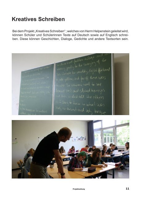 Projektzeitung Lise-Meitner-Gymnasium