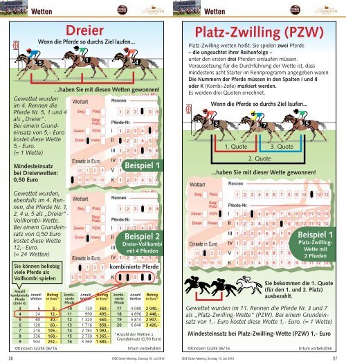 Derby-Meeting 2016 - 07. Renntag - 10.07.2016