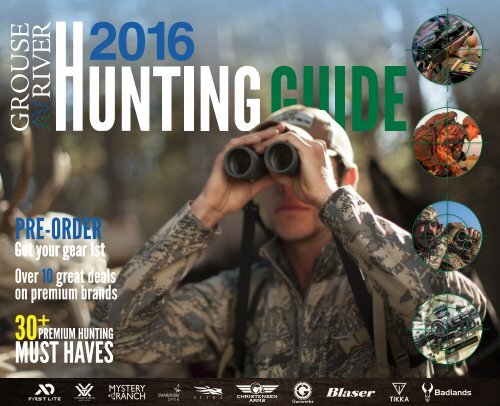 Huntig Guide 2016 Hunting Guide (GrouseRiver.com)