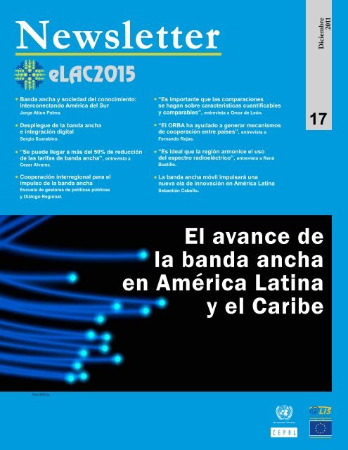 El avance de la banda ancha en América Latina y el Caribe - Cepal