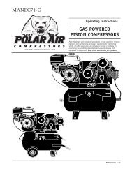 Operating Instructions For Gas Powered Piston Compressors