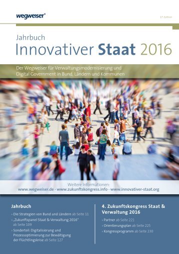 Jahrbuch »Innovativer Staat« 2016