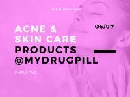 acne and skin care